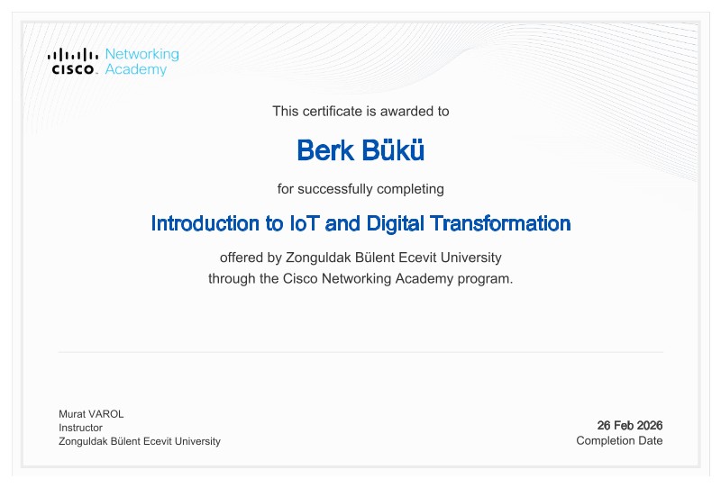 Introduction to IoT and Digital Transformation