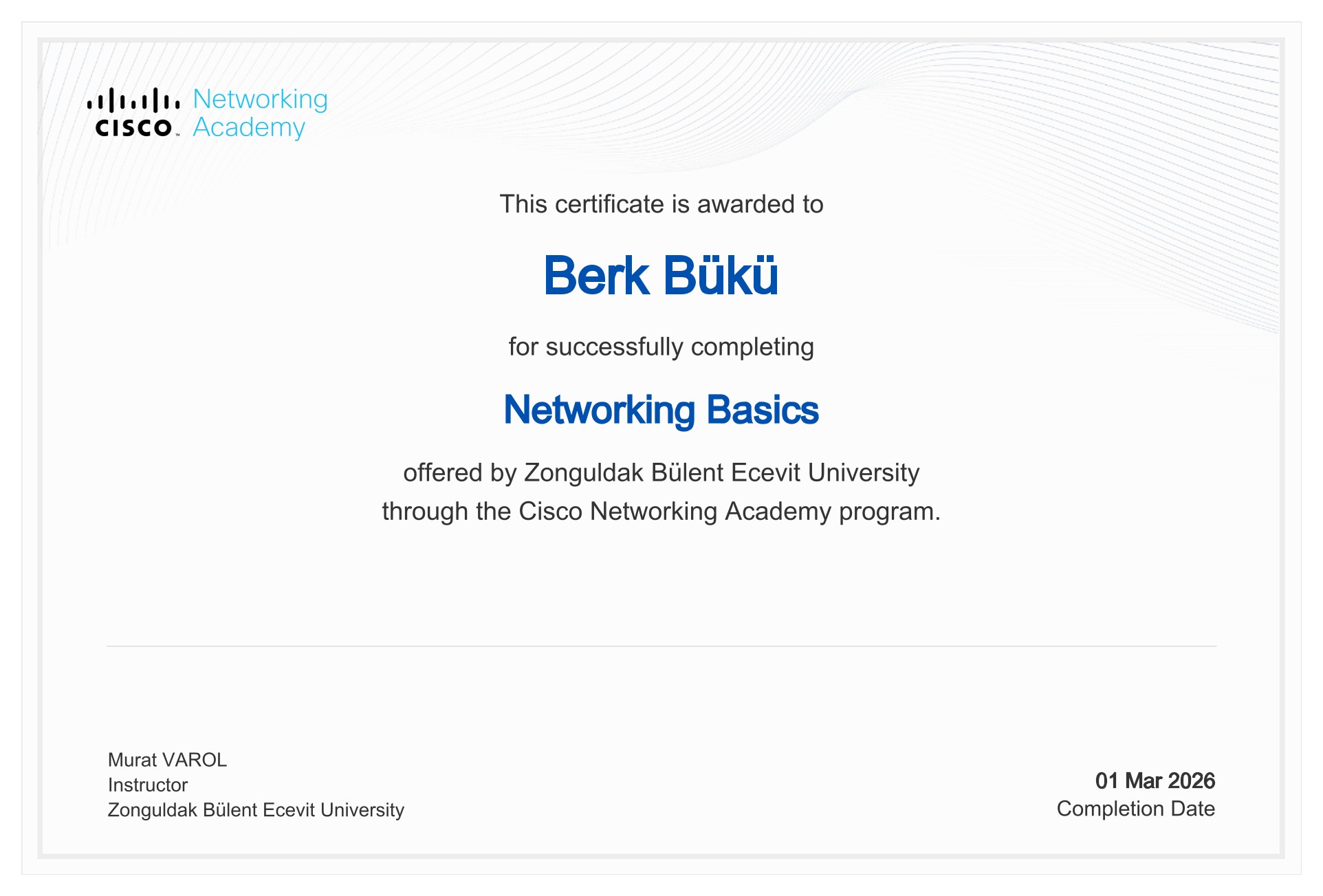 Networking Basics